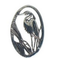 Pewter Blue Heron Napkin Weight